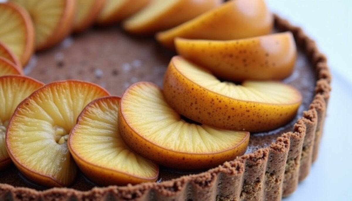 La Tarte Poire-Chocolat de Cyril Lignac : une recette simple et délicieusement gourmande
