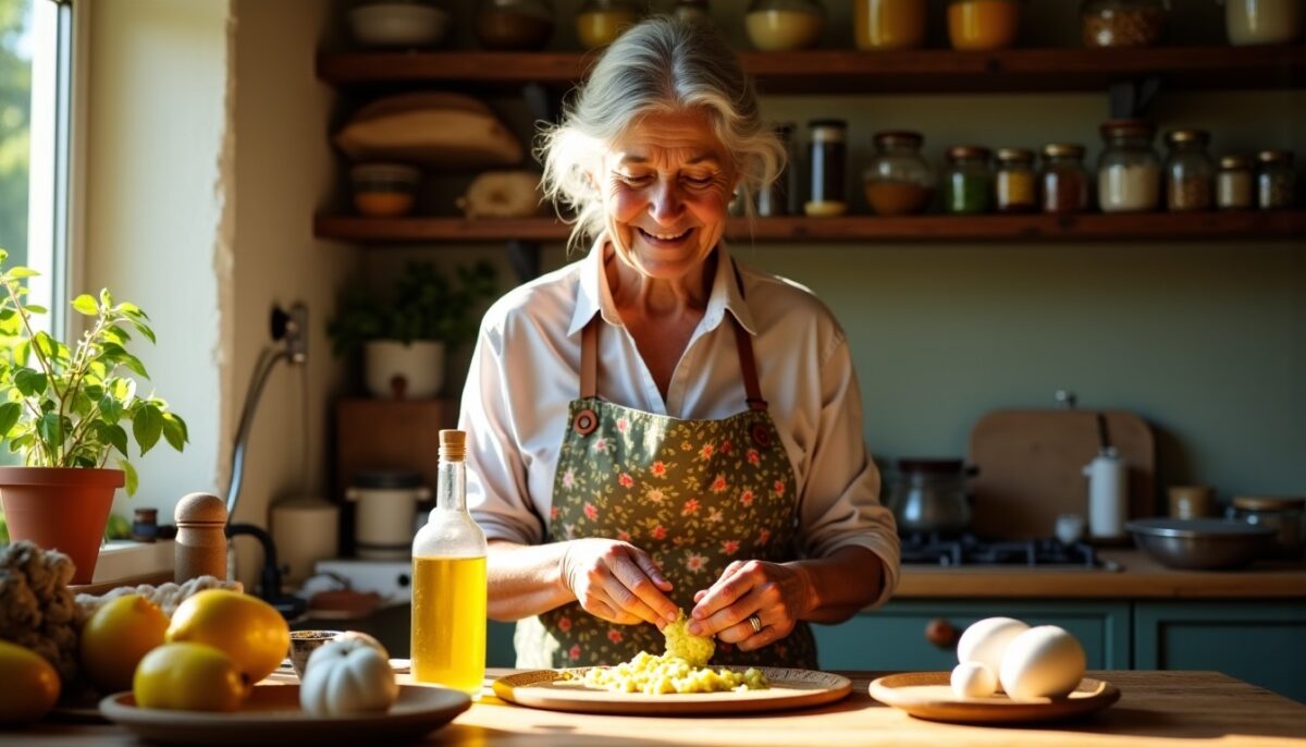 Le secret de l'aïoli de grand-mère : recette traditionnelle provençale authentique