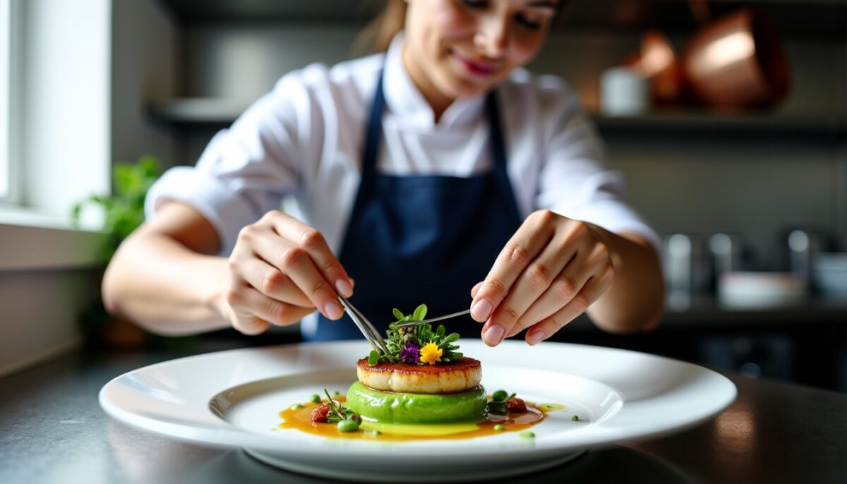 Art du dressage : astuces et techniques pour sublimer vos assiettes